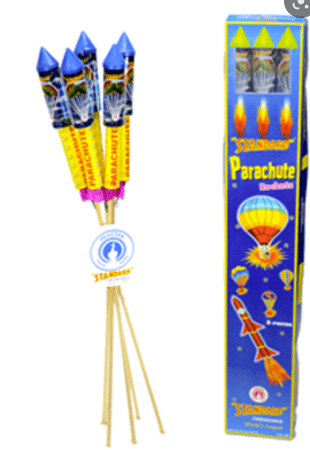 parachute rockets (5p)