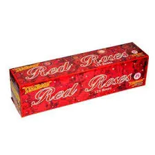 red rose 125 shots 0.75"pipe