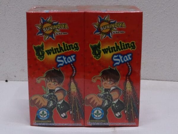 11/2 " twinkling star