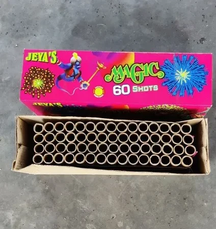 60 shots multicolour